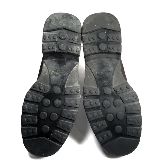 SOLD Tod’s Men’s Brown Suede Leather Lace-Up Boot - Picture 5 of 5